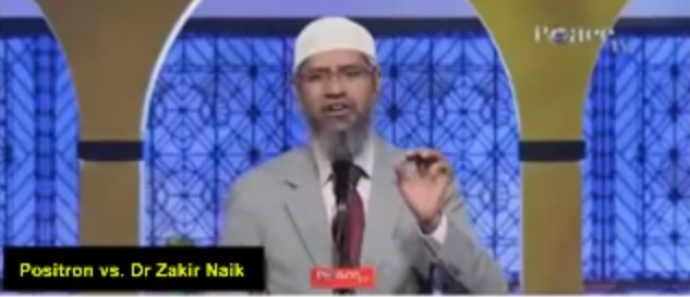 Zakir Naik Jesus would say to the Christians I never knew you: depart from me Matthew 7:-23: